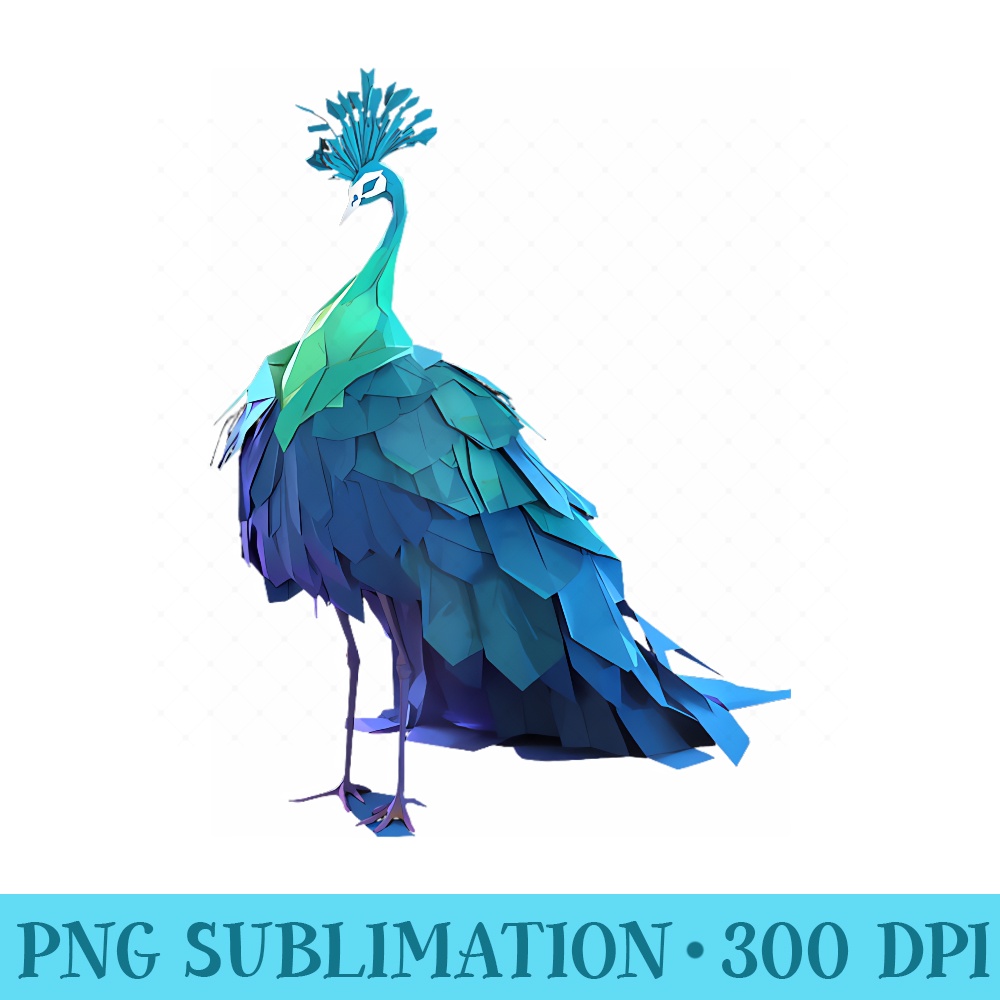 Origami Peacock Japanese Art Paper Folding Artist - PNG Down | Inspire ...