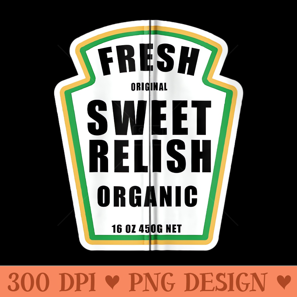 Funny Sweet Relish Pickle Bottle Label Halloween Matching - | Inspire ...
