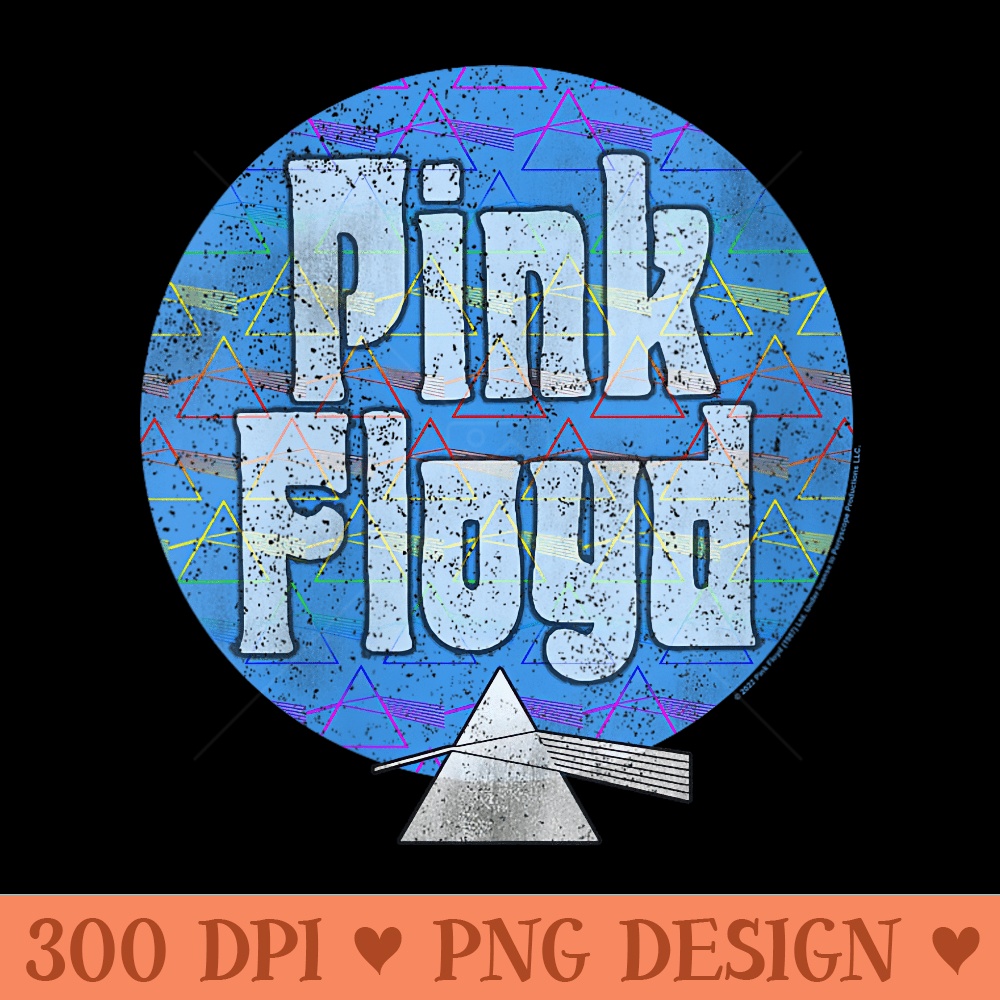 Pink Floyd Circle of Prisms - PNG image download | Inspire Uplift