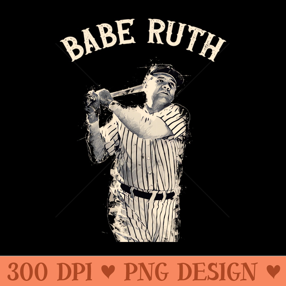 Babe Ruth - Transparent PNG download | Inspire Uplift