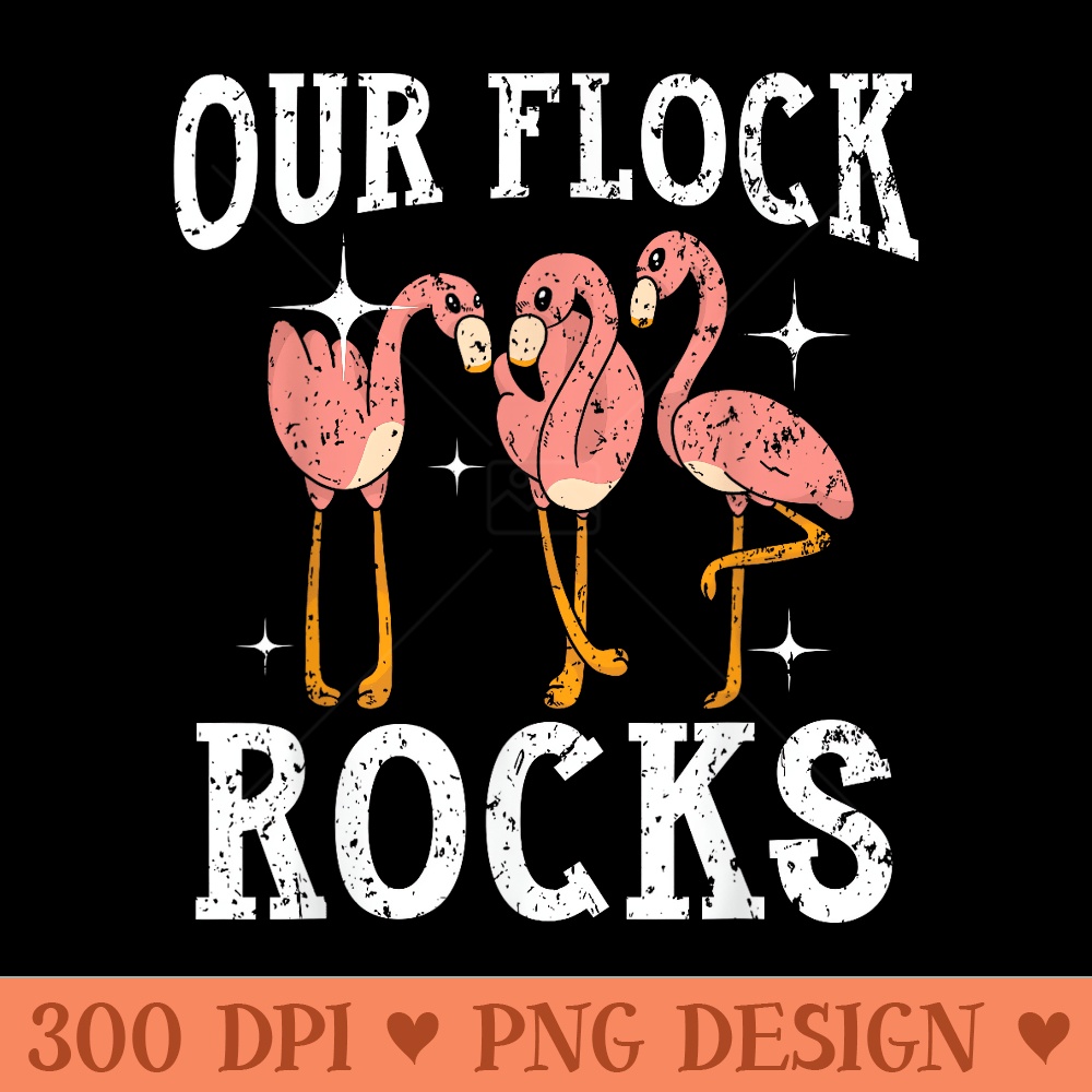 This Flock Rocks Our Flock Rocks Flamingo Family Group Vacation Matching - Di | Inspire ...