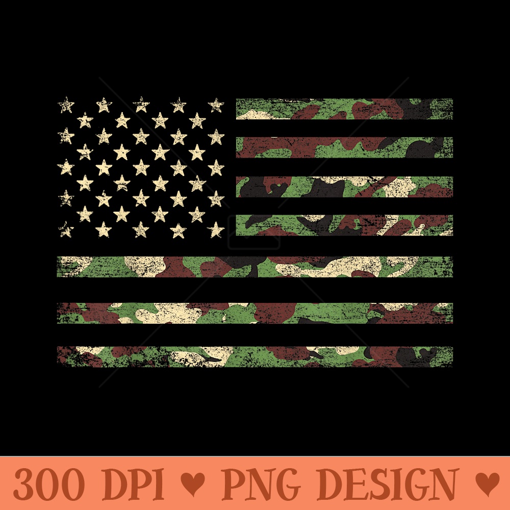 Camo American Flag USA Military Tactical Camouflage Desert - | Inspire ...