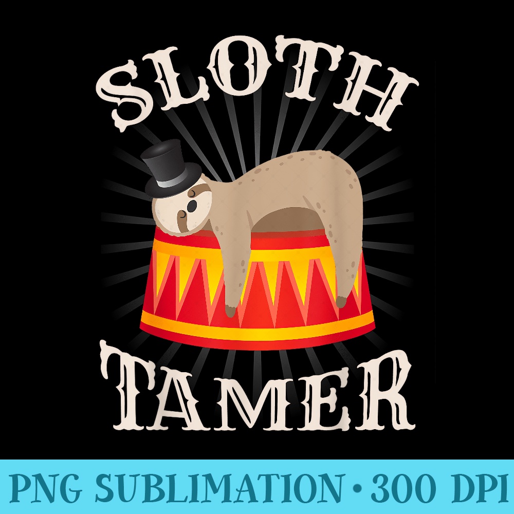 Circus s Sloth Funny Sloth - PNG Clipart Download - Inspire Uplift