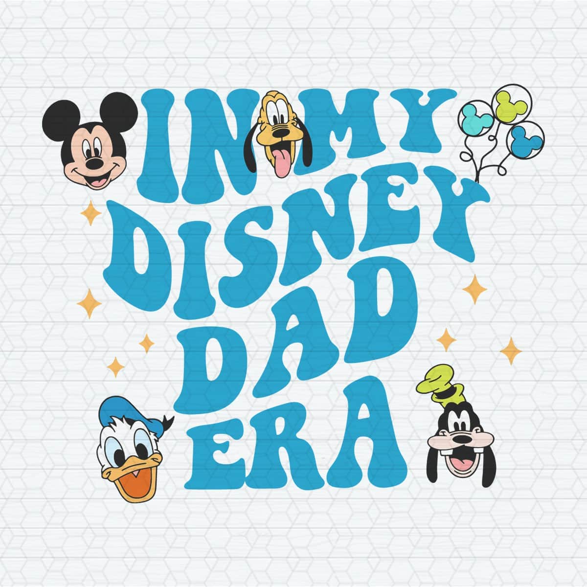 In My Disney Dad Era Mickey Friends SVG | Inspire Uplift