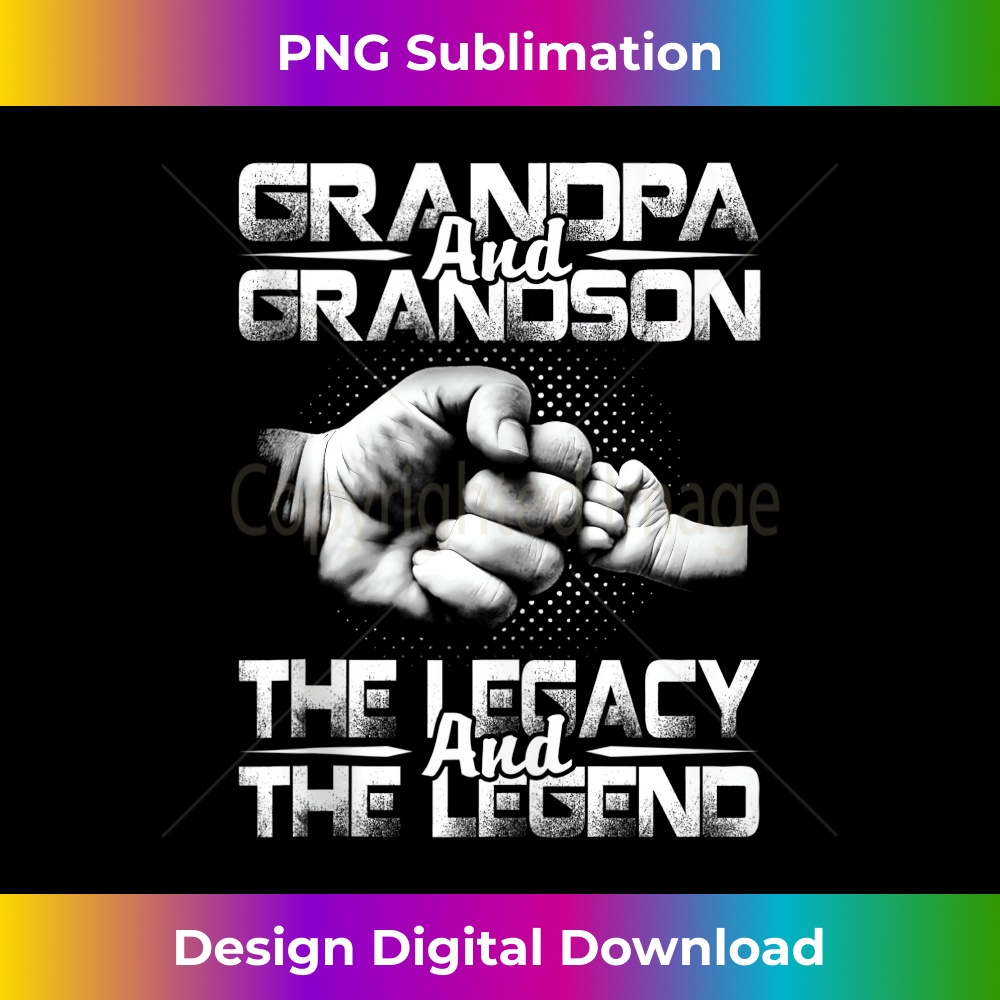 Grandpa And Grandson The Legend And The Legacy - Artistic Su | Inspire