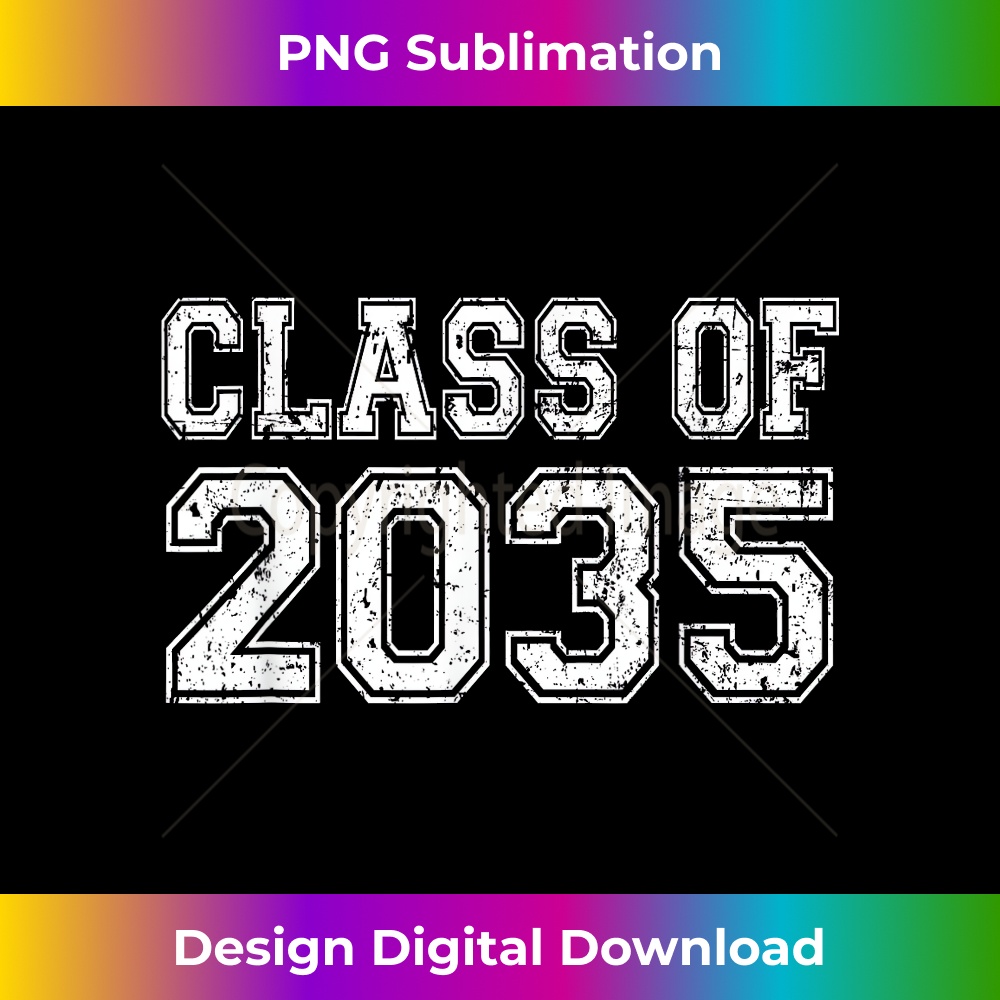 Class Of 2035 Grow With Me Graduation Vintage - Modern Subli | Inspire ...