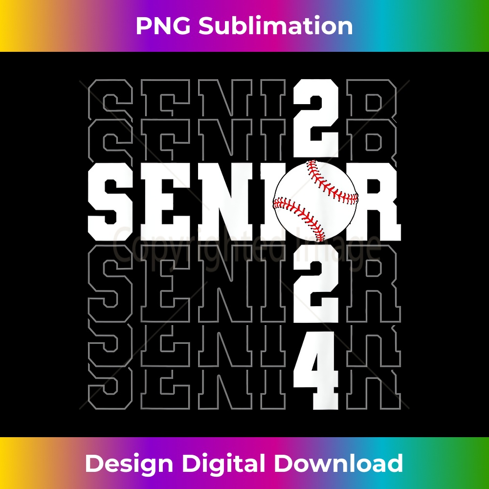 Senior 2024 Class Of 2024 Baseball Graduation Vibrant Subl Inspire