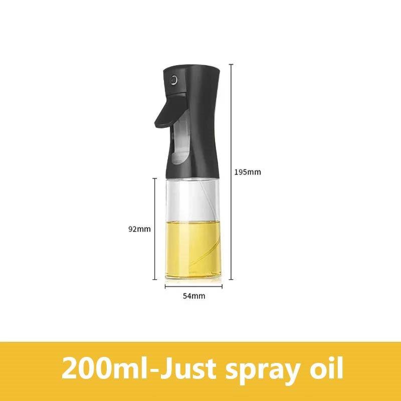 2in1 500ml Plastic Spray Oil Sprayer Bottle Spray Oil Dispenser Oil Jar Cruet BBQ Kitchen Baking Roasting Picnic Kitchen