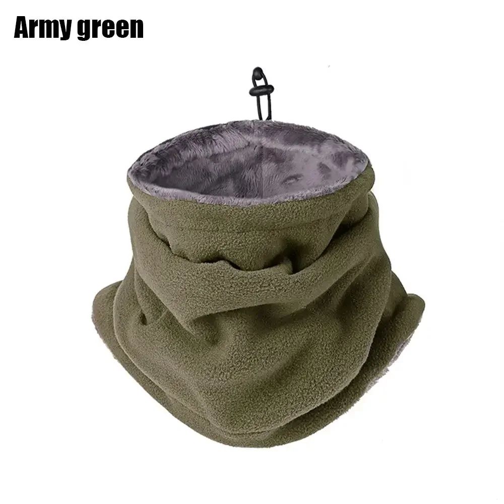 Winter Motorcycle Warm Mask for Men & Women, Fleece Neck Warmer, Windproof Outdoor Scarf for Camping, Hiking, Cycling,
