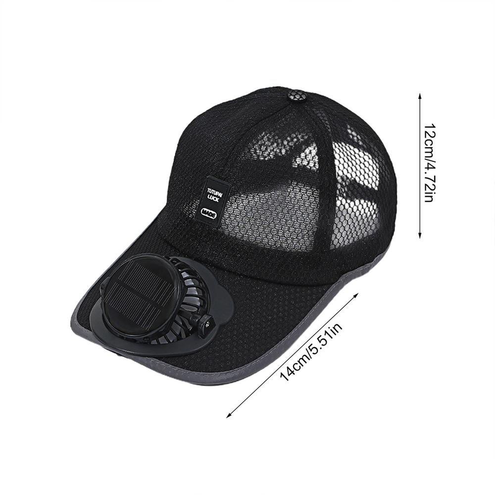 Solar Fan Hat for Outdoor Sun Protection | Inspire Uplift