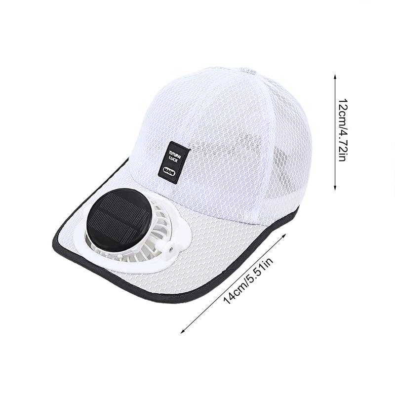 Solar Fan Hat for Outdoor Sun Protection | Inspire Uplift