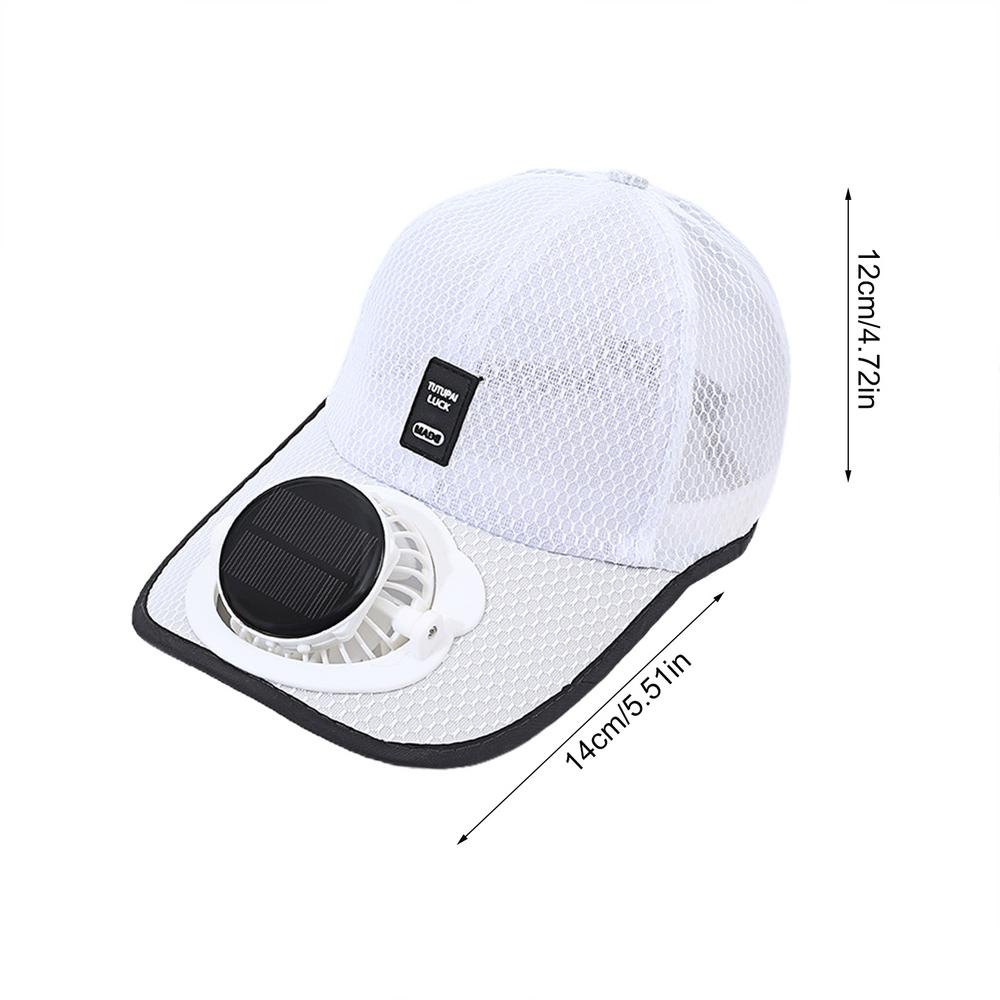 Solar Fan Hat for Outdoor Sun Protection | Inspire Uplift