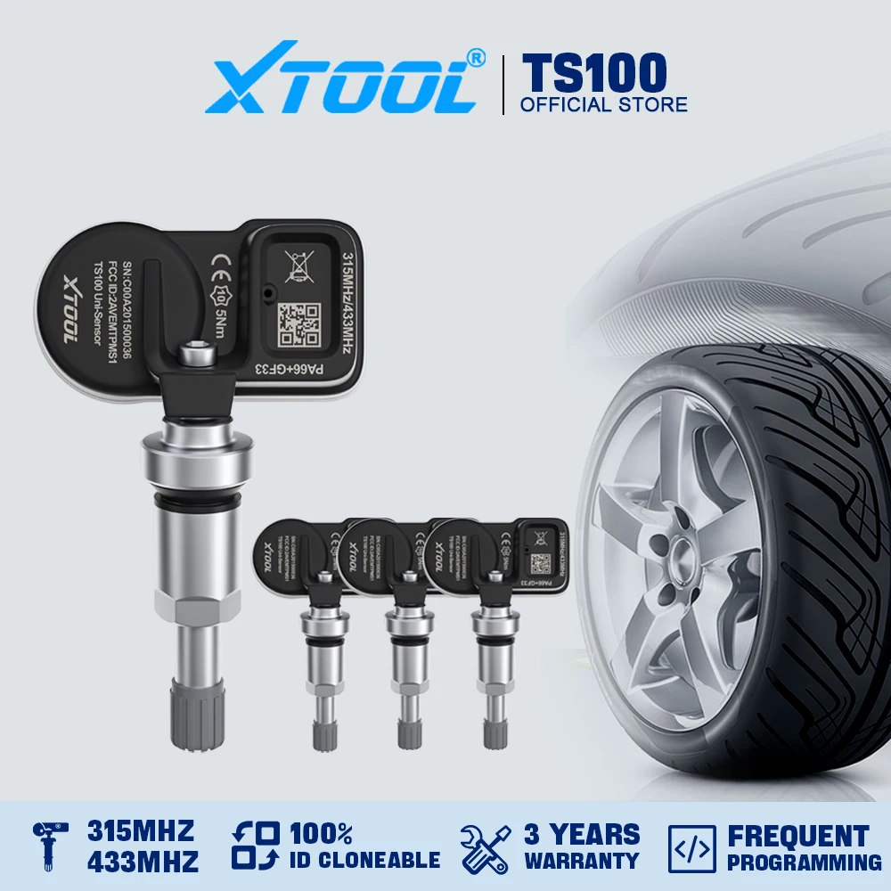 Signal Tech Ii XTOOL TS100 2-in-1 TPMS Sensor Tool 315/433MHz | Inspire Uplift