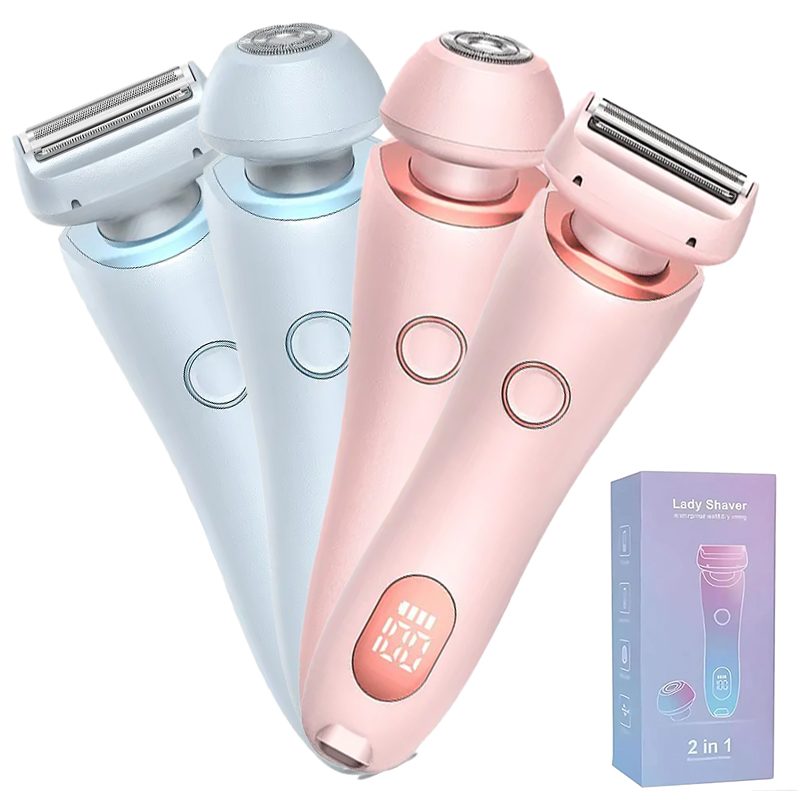 Beuty Electric Razor Electric Razor Women 2-in-1 Bikini Face Trimmer | Inspire Uplift
