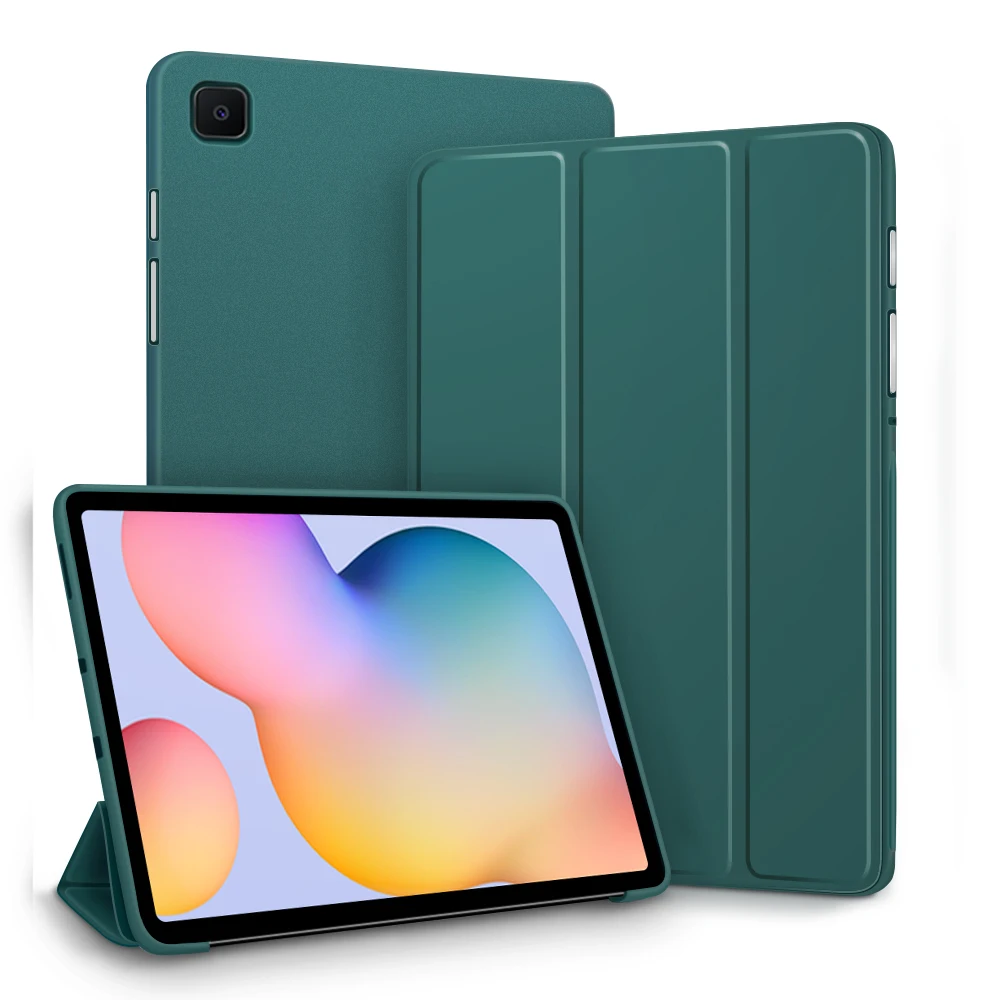 Slim PU Leather Case Fit Samsung Galaxy Tablet with Smart Auto Sleep Wake Function & Adjustable Stand Cover