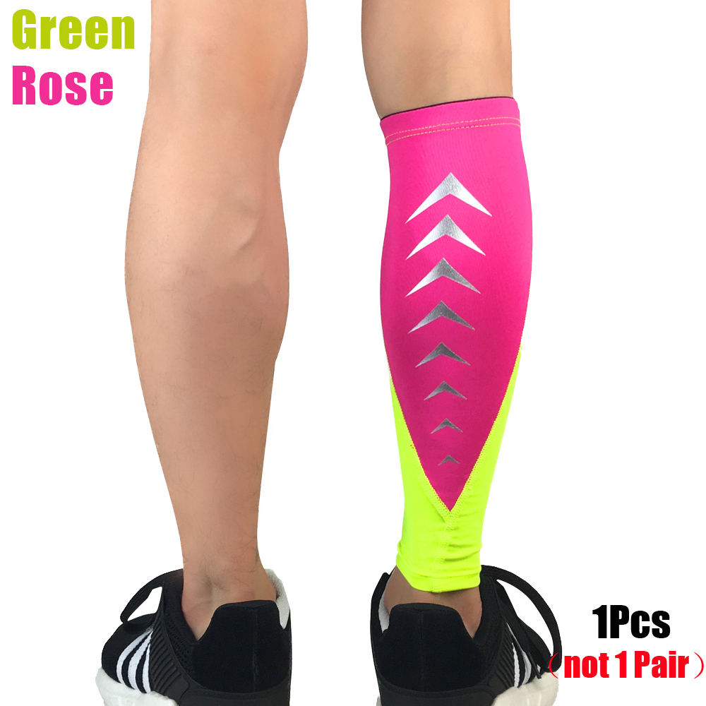 Sport Compression Calf Sleeves 1Pcs, Running Calf Guards, Leg Compression Sock for Shin Splint and Varicose Vein Relief