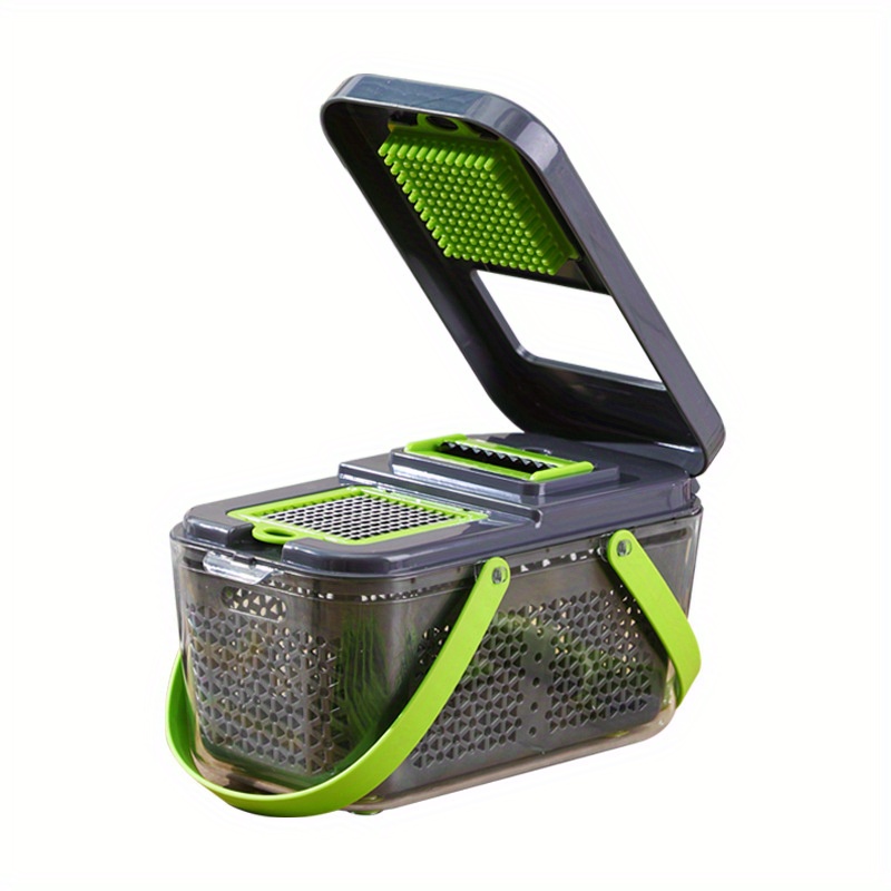 Storage & Carrying Case, Multifunctional for Shred, Slice, Flower Cuts