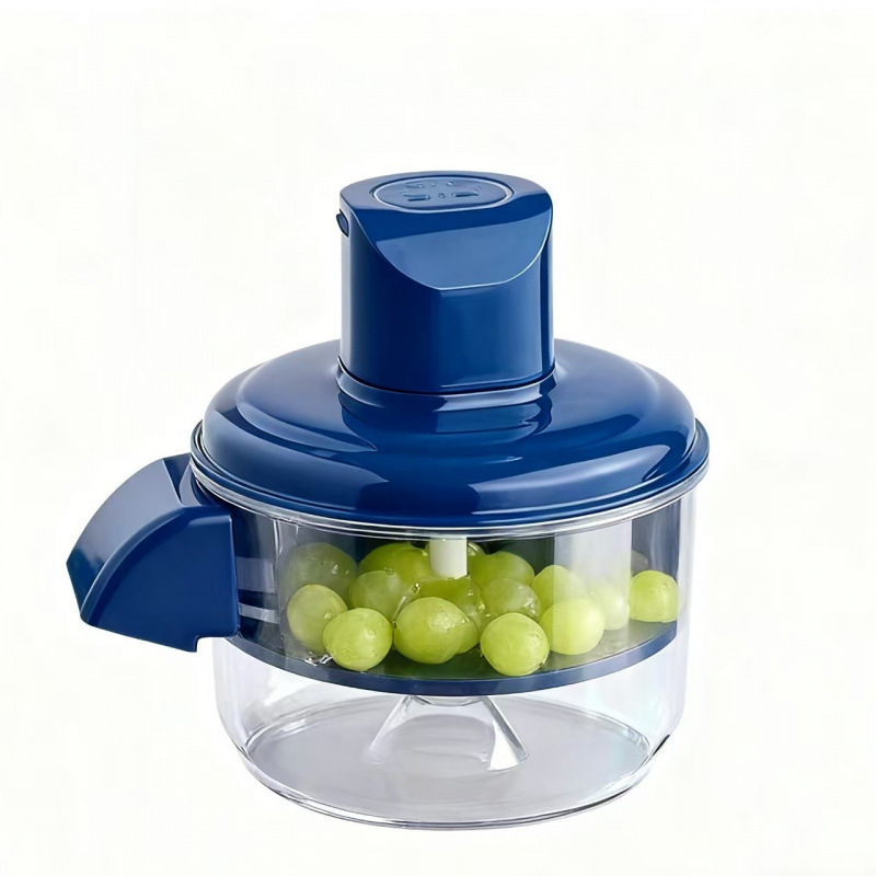 Electric Garlic Peeler & Cherry Tomato Skin Remover, Automatic Grape Peeler Machine for Small Fruits, Efficient Peeling