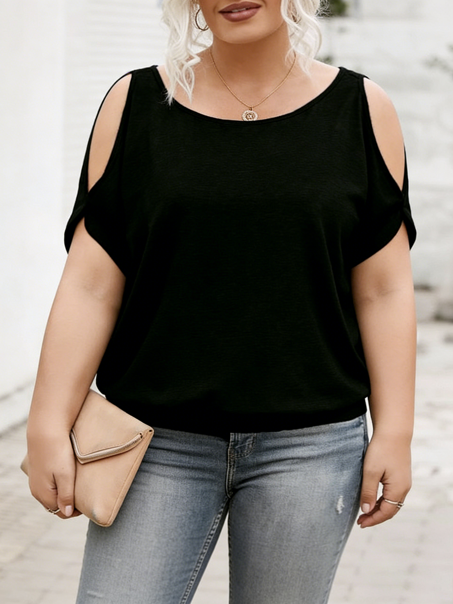 Floral V Neck Boho Summer T Shirt for Women Loose Fit Casual Top