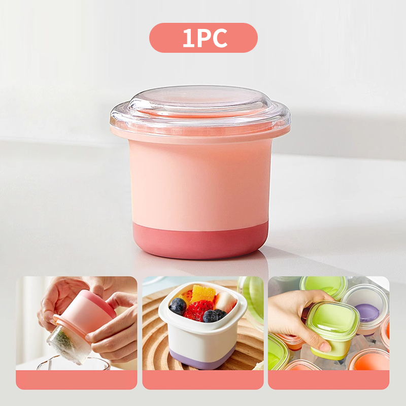 Large Ice Cube Tray Food Grade Ice Mold Reusable Ice Maker for Chilled Drinks