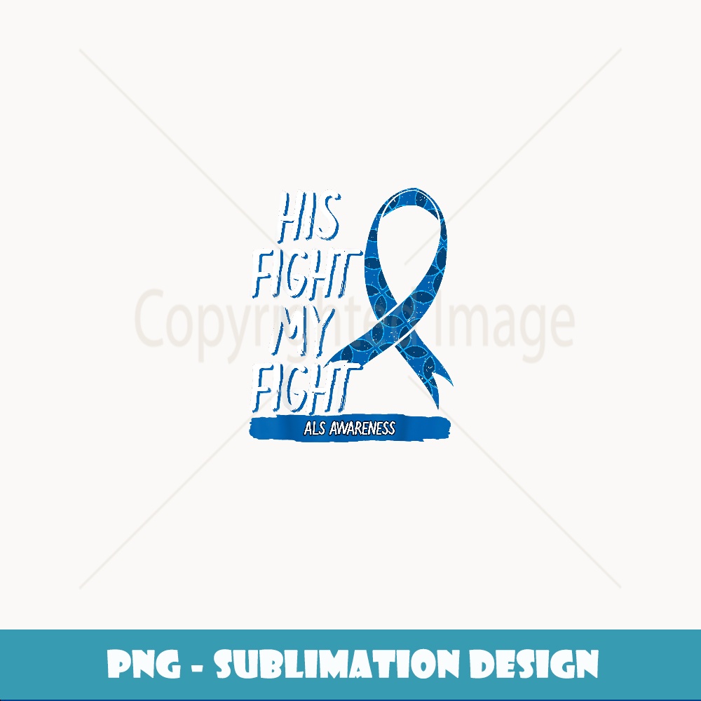 ALS Awareness Ribbon MND Lou Gehrig's Disease Blue - Exclusi | Inspire ...