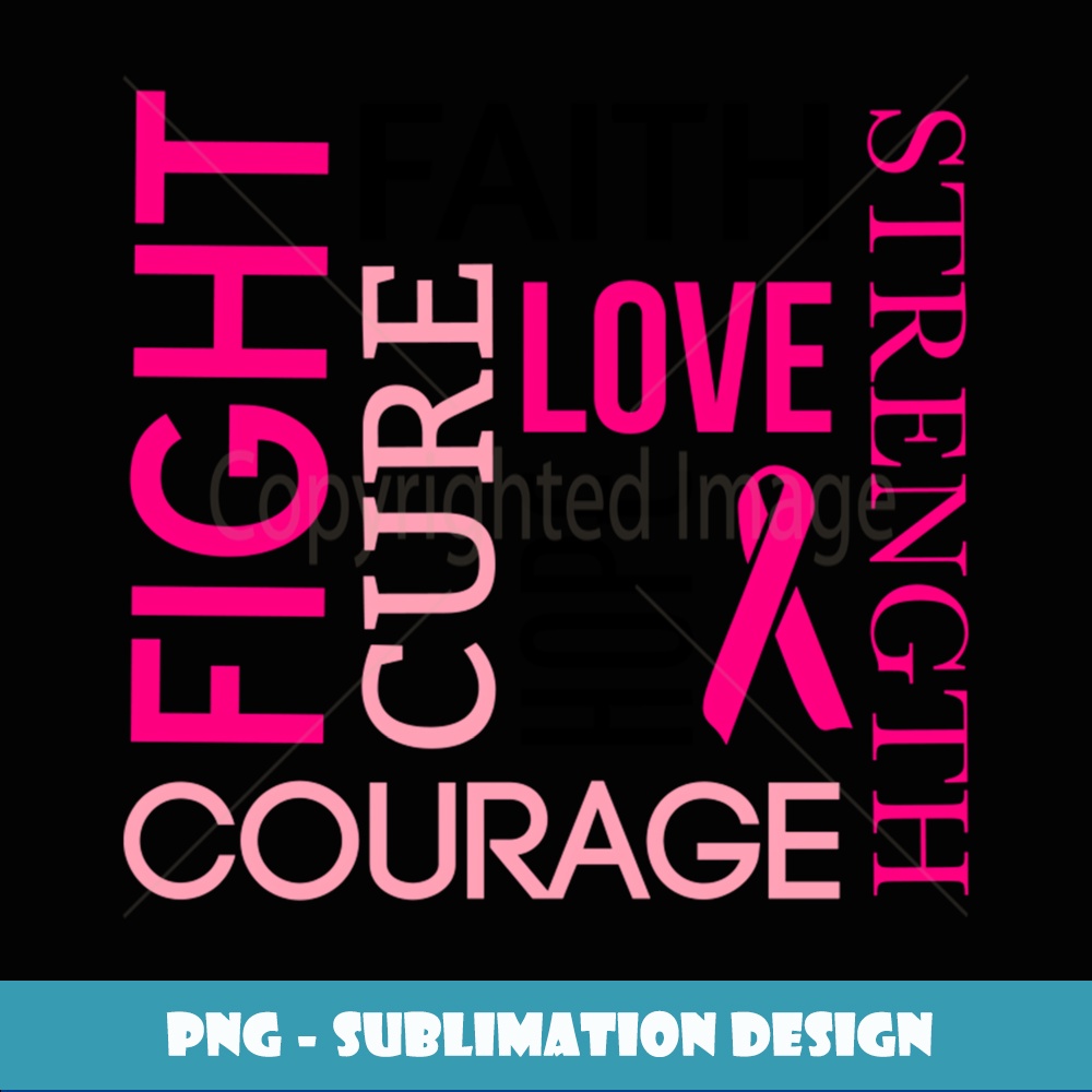Pink Ribbon Breast Cancer Fighters Survivors Awareness - Aes | Inspire ...