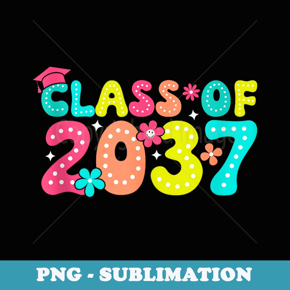 Class Of 2037 Grow With Me First Day of School Graduate - PN | Inspire ...