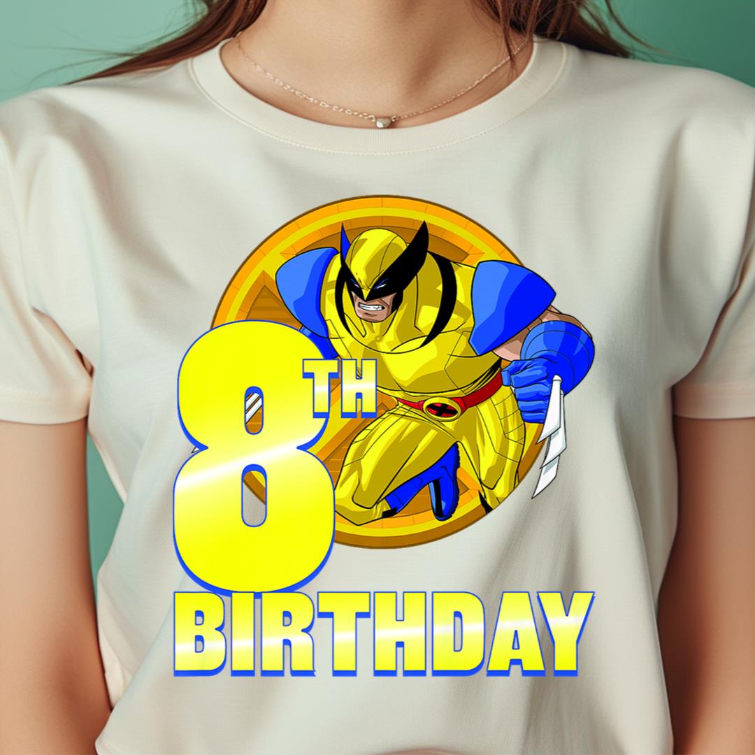 Marvel X-Men Wolverine 8Th Birthday Badge PNG, Wolverine PNG | Inspire ...