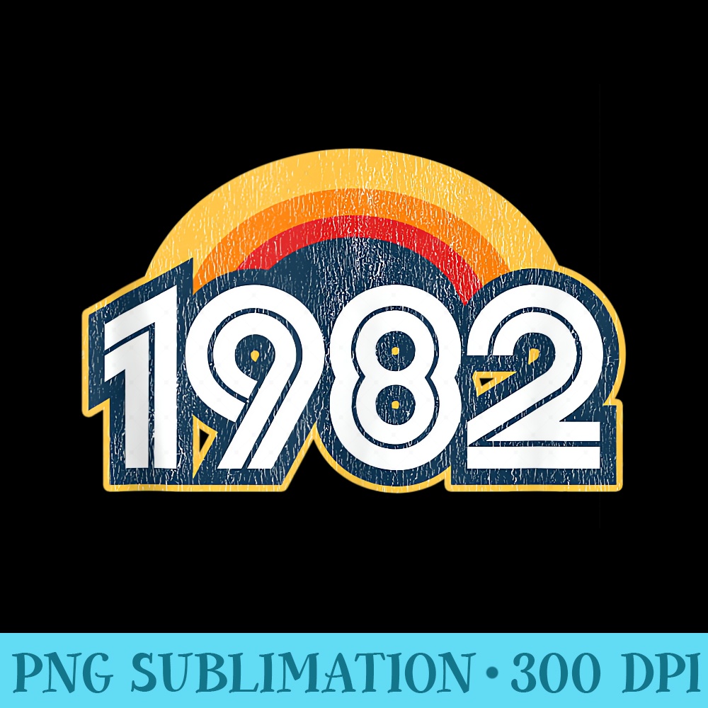 1982 Sunrise - Printable PNG Images | Inspire Uplift
