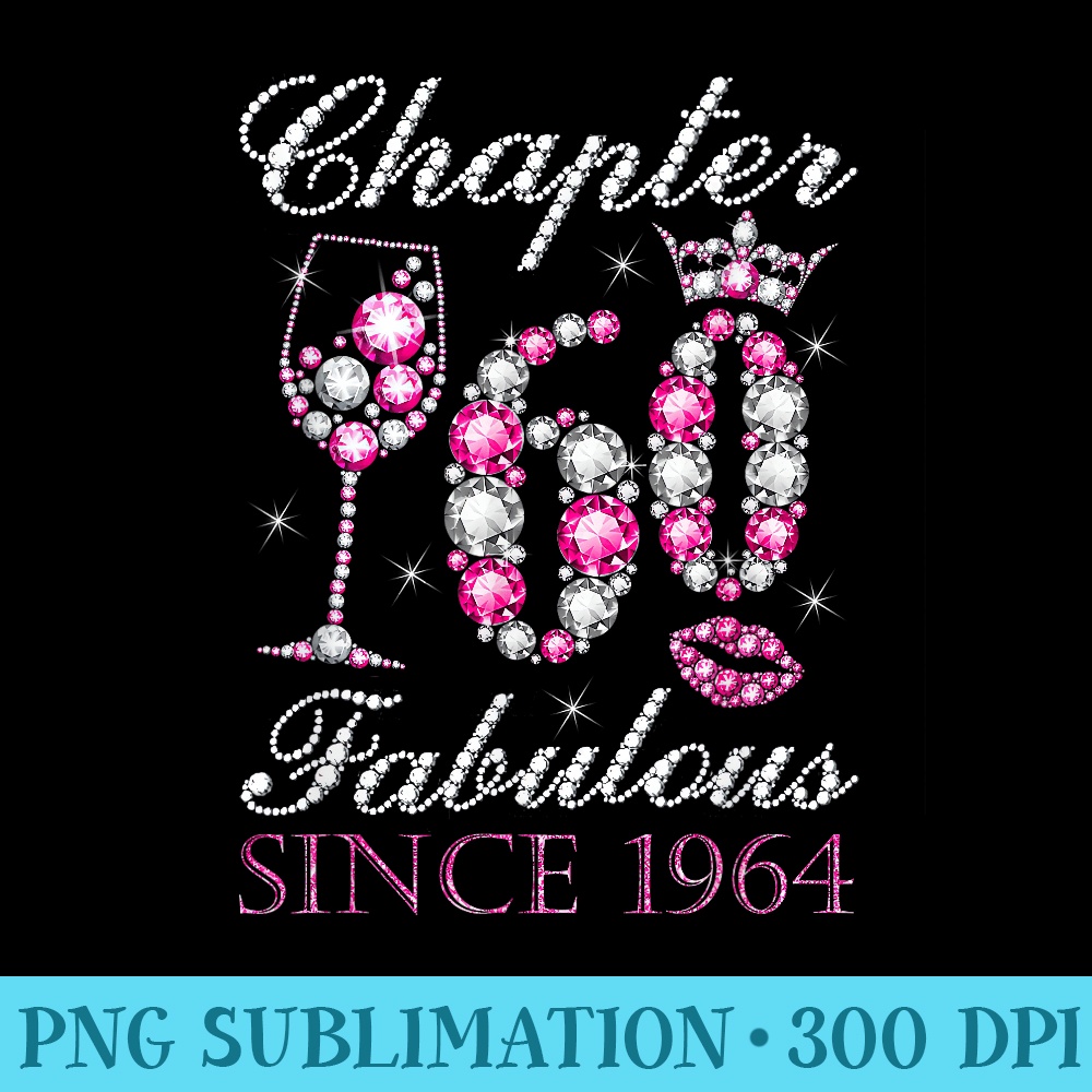 Chapter 60 Fabulous Since 1964 60th Birthday Decorations - H | Inspire ...
