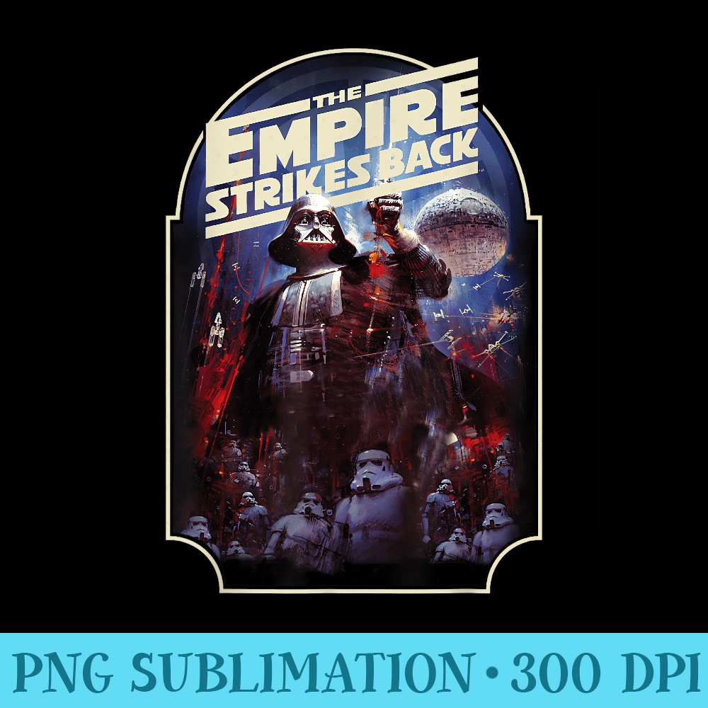 Poster Star Wars - L'Impero Colpisce Ancora Stile A (61 X 91,5 Cm) - Senza Cornice