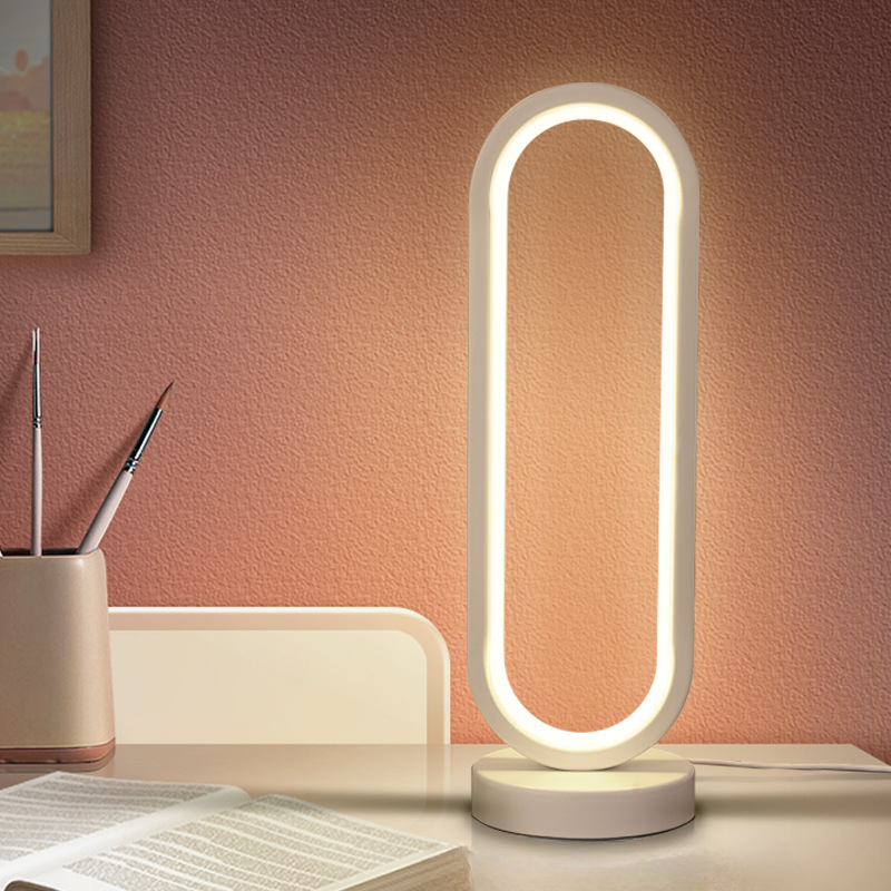 Retro USB Radio Night Light, Tri Color Dimmable LED, for Bedroom, Living Room, Study
