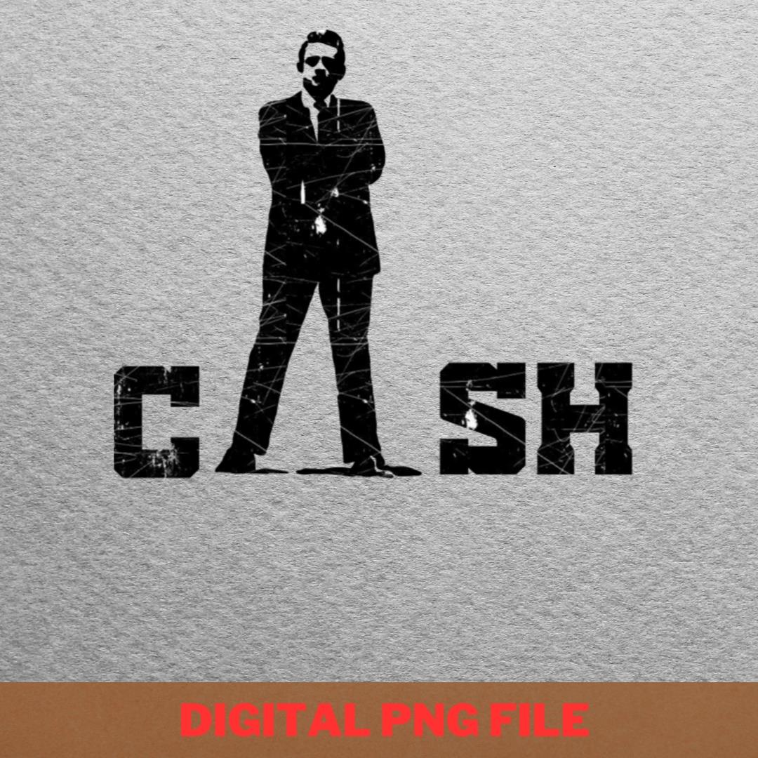 Johnny Cash Love PNG, Country Music PNG, Outlaw Music Digita | Inspire ...