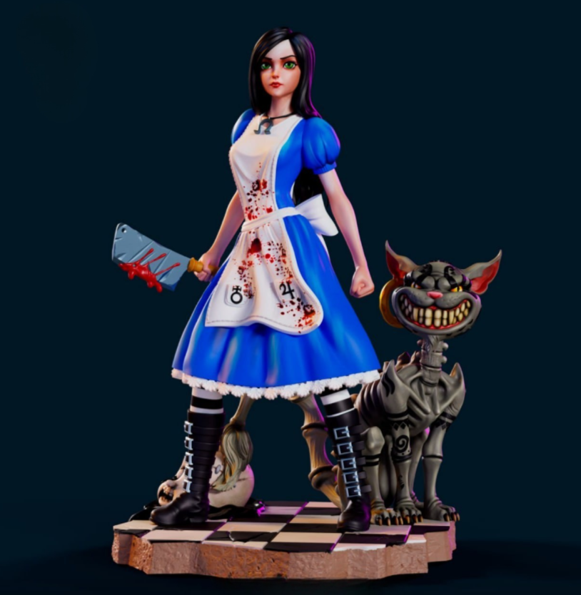 Alice madness returns 3d printing stl files | Inspire Uplift
