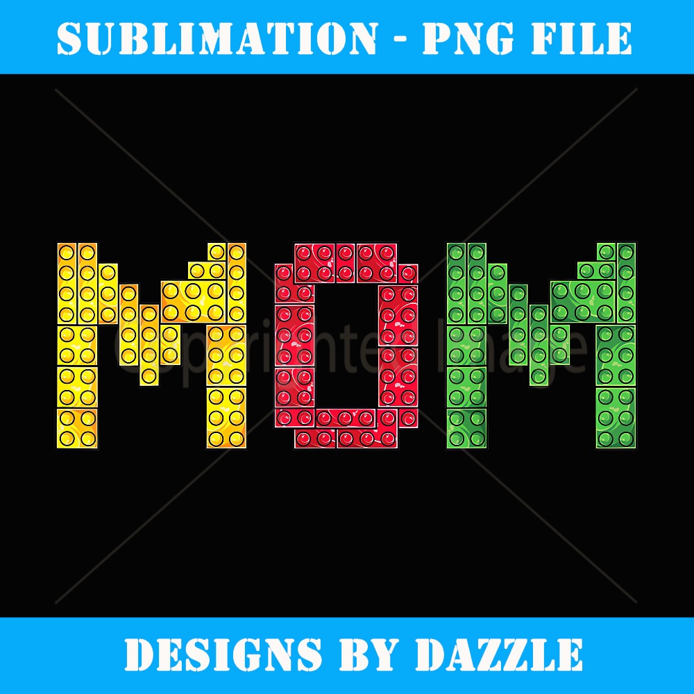 Mom Brick Master Builder Building Blocks family set parents | Inspire ...
