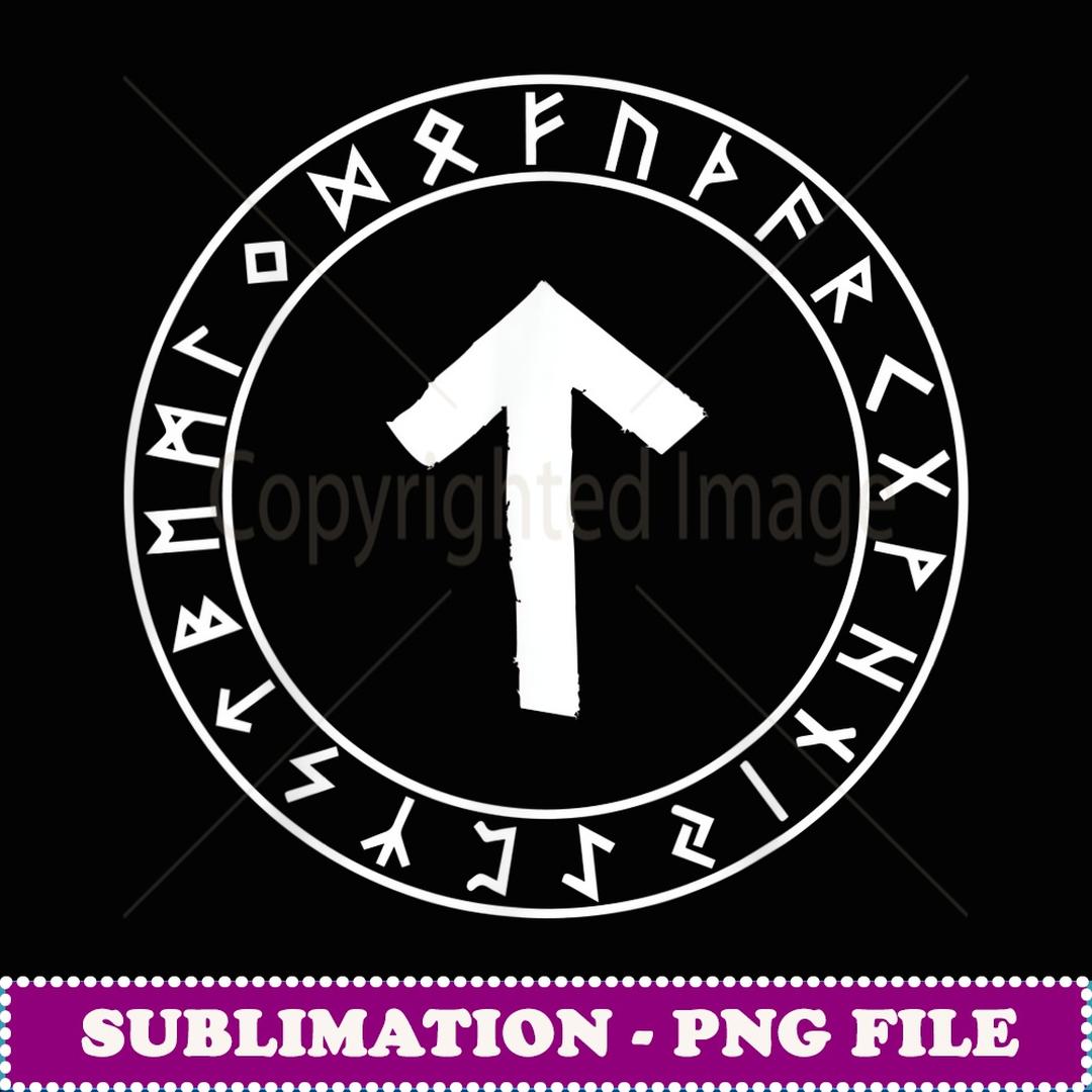 Teiwaz Rune Viking Rune Norse Pagan Wicca Witchcraft - PNG T | Inspire ...
