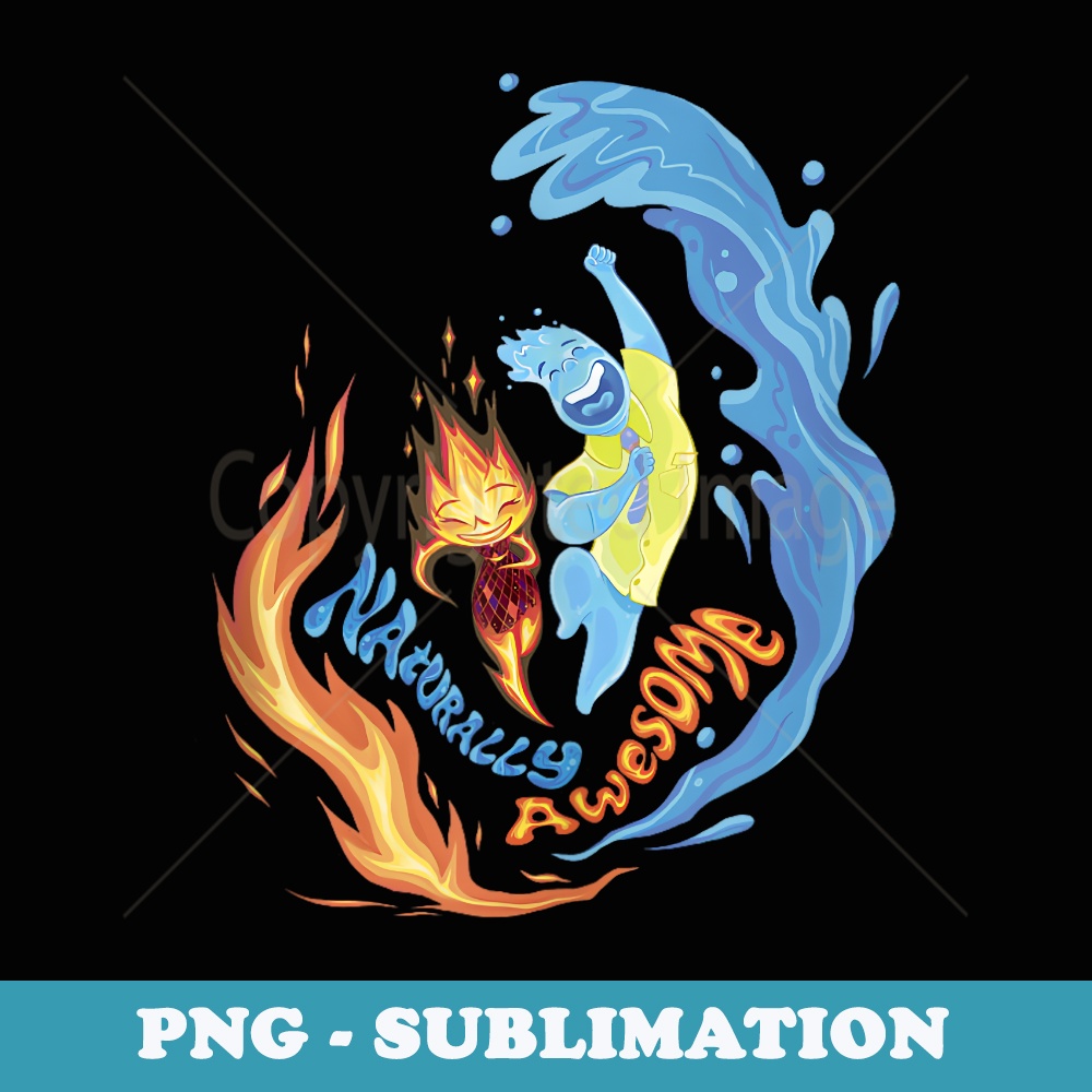 Disney Pixar Elemental Naturally Awesome Ember & Wade Shot - | Inspire ...