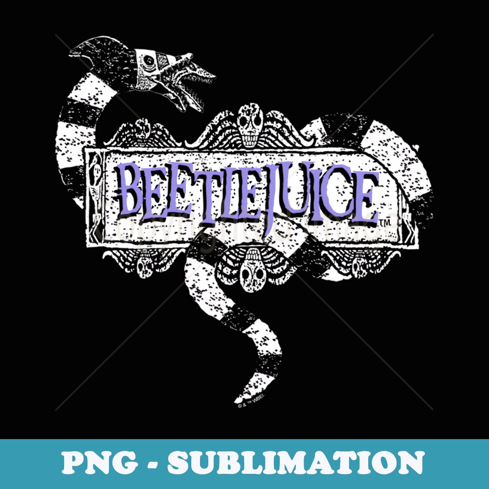 Beetlejuice x Unique Vintage Sandworm Swing Skirt main image 1