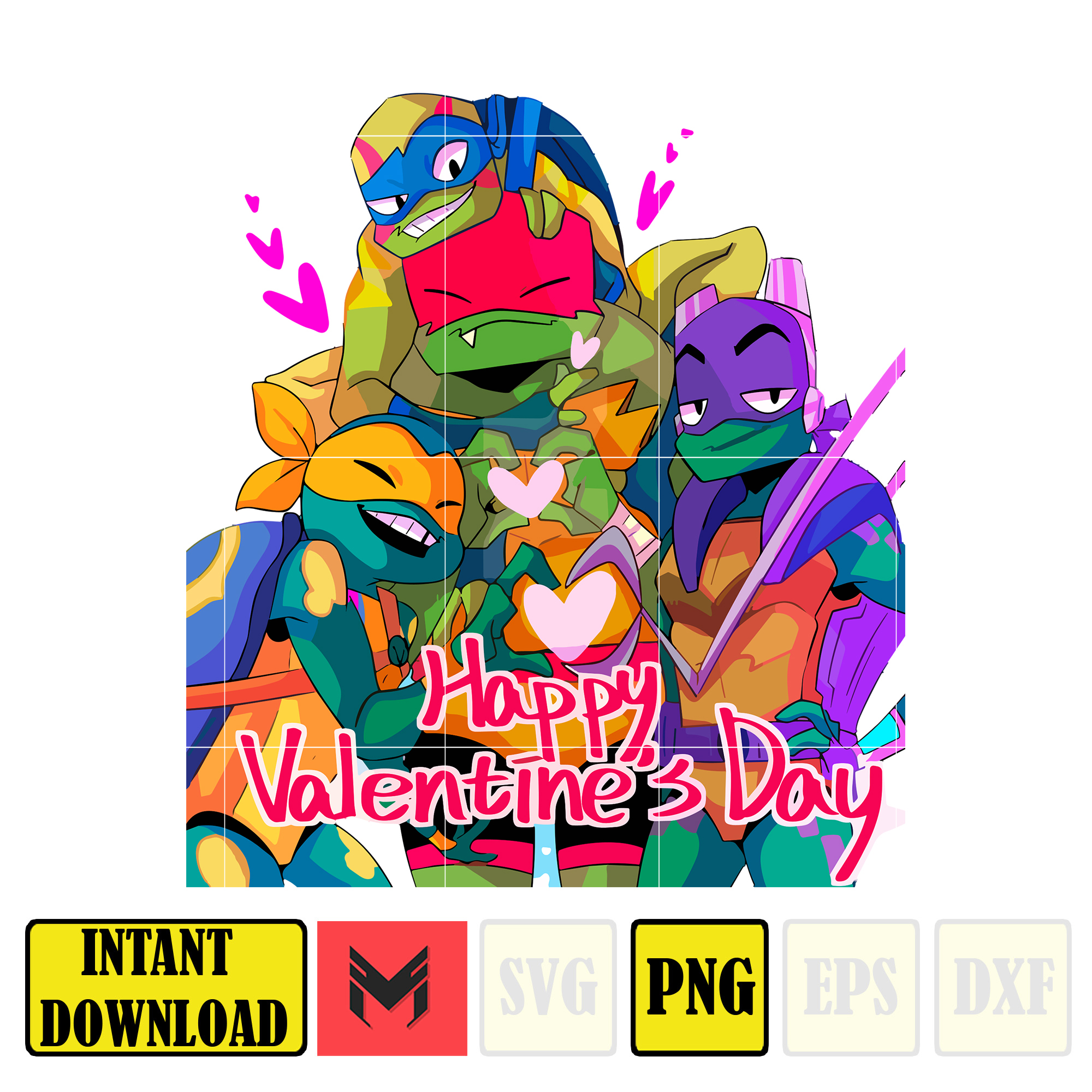 Ninja Turtles Valentines Png, Ninja Turtles Valentine Png, N - Inspire ...