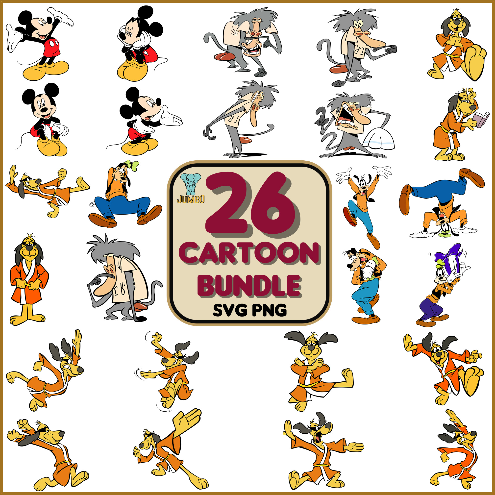Chartoon Svg Cartoon Bundle Svg 3 | Inspire Uplift