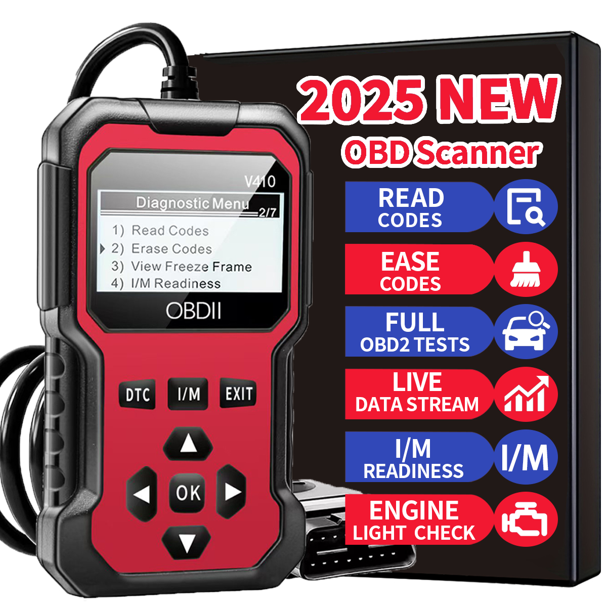 Car Scanner Diagnostic Tool Engine Fault Reader | Inspire Uplift