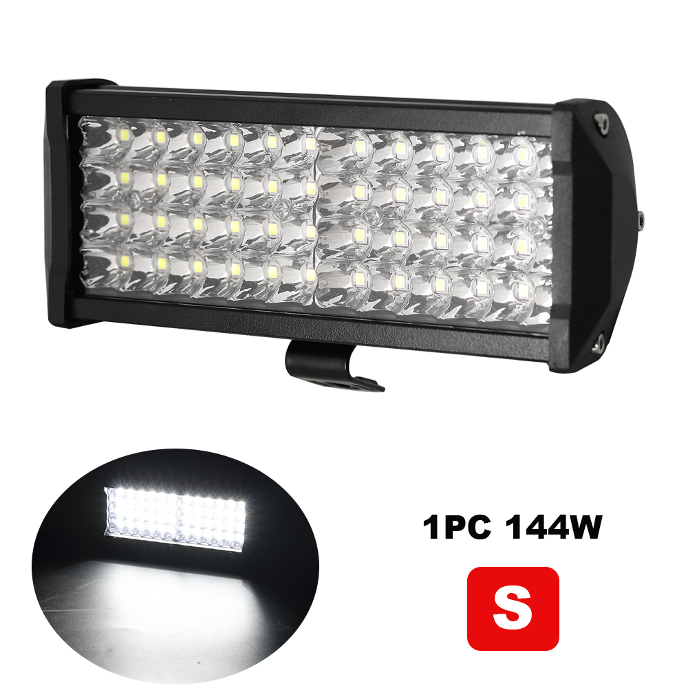 Offroad LED Work Light Bar, Sport Lamp, Driving Truck Car SUV Boat Tractor Accessory, Powerful LED Headlights