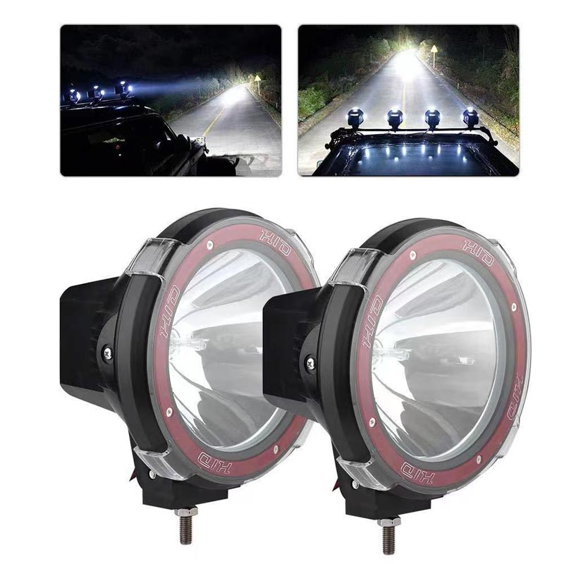Super Bright HID Fronts Driving Lights, Xenon Halogen Spotlight for Truck, Jeep, Boat, ATV, Tractor, Work Fog Light