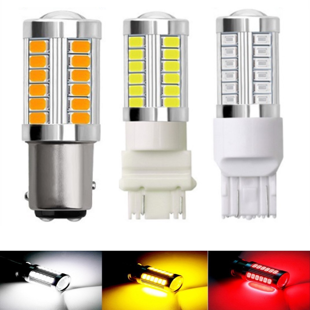 Car LED Bulbs White Brake Reverse Parking Lamps 12V | Inspire Uplift