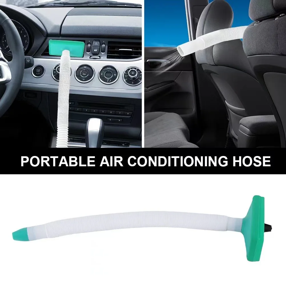 Car AC Vent Hose Adjustable Air Conditioner Vent Extension Tube for Better Cooling
