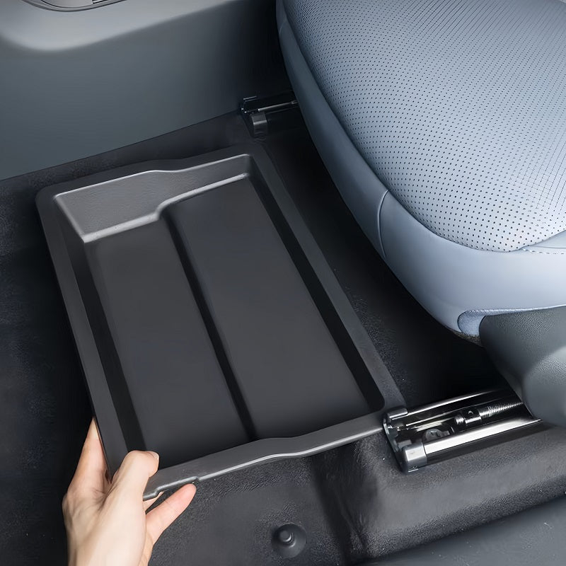 Car Under Seat Storage Box Drawer Organizer Front Seat Storage Case for Easy Interior Organization