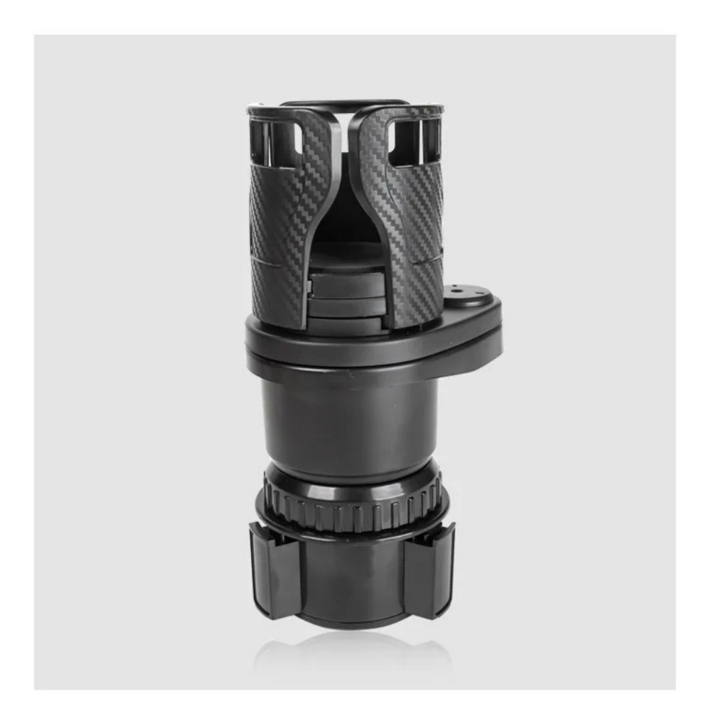 Adjustable Car Cup Holder Expander with Rotating Dual Drink Holder for Cars SUVs & Trucks