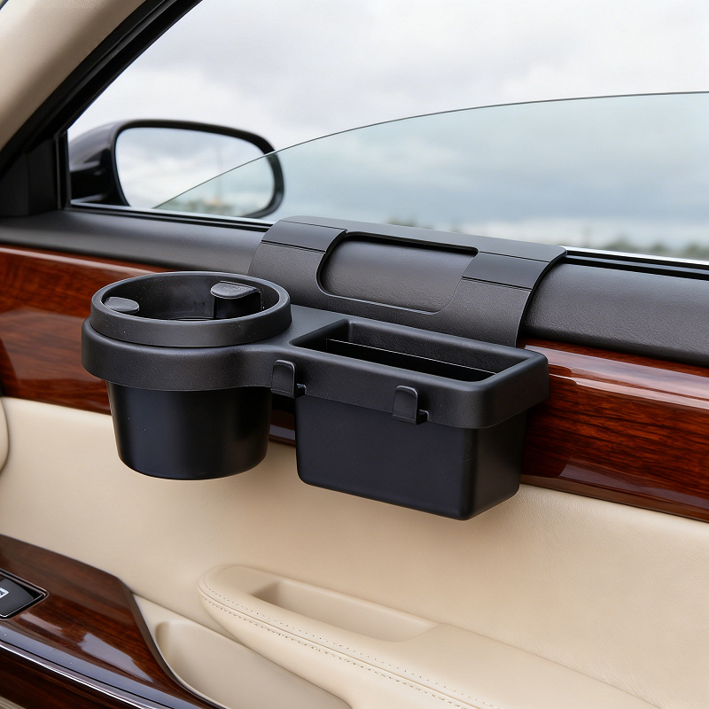 Car Phone Holder Storage Box Multifunctional Cup Holder Organizer for Auto Interior