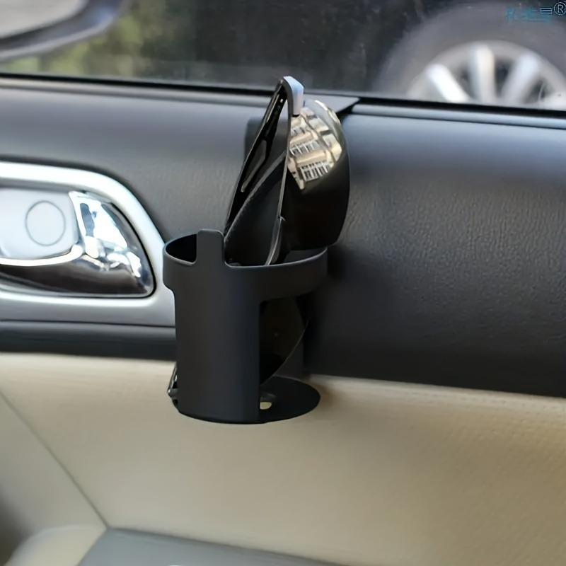 Multifunctional Car Cup Holder Door Mounted Storage Rack Organizer