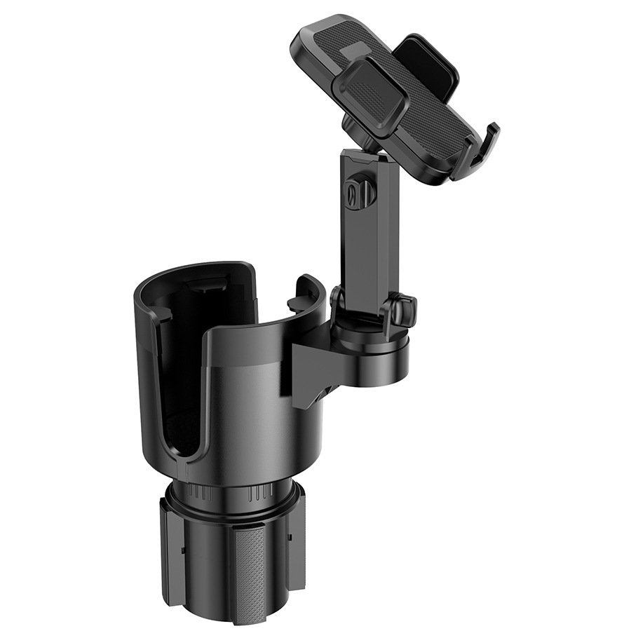Multifunctional Car Cup Holder with Phone Holder Adjustable Drink Organizer